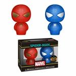 Red & Blue 2Pk Funko Hikari Xs. Marvel. Spider-Man