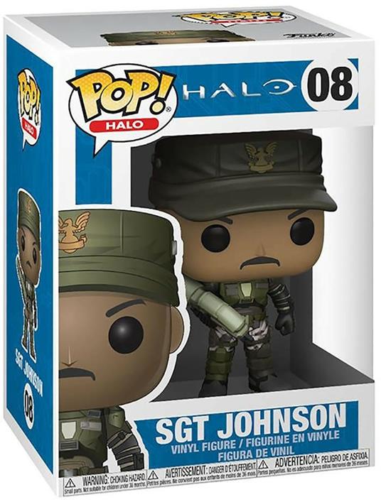 Funko POP! Halo S1. Sgt. Johnson - 2