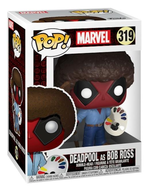 Funko POP! Deadpool. Deadpool Bob Ross - 2