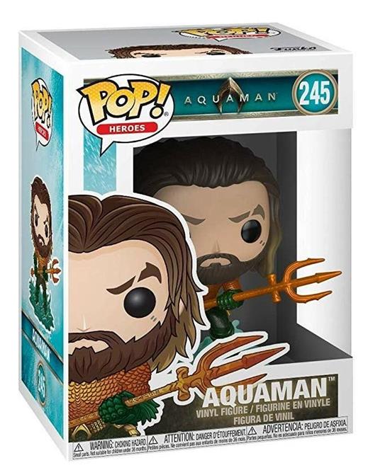 Funko Pop! Heroes. Aquaman. Arthur Curry In Hero Suit - 2