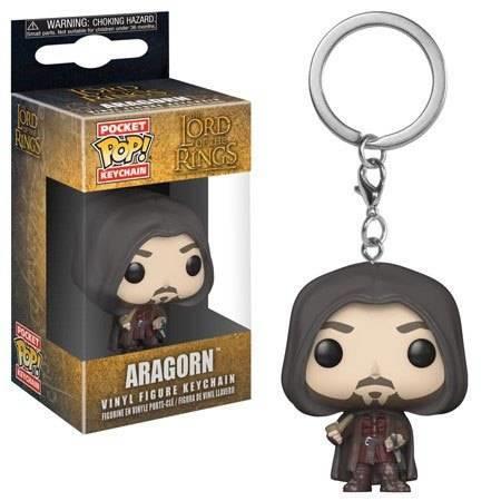 Funko POP! Keychain.s. Lord Of The Rings / Hobbit. Aragron - 2