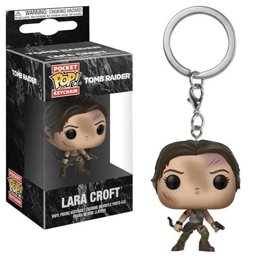 Funko POP! Keychain: Tomb Raider. Lara Croft Vinyl Figure 4cm - 2