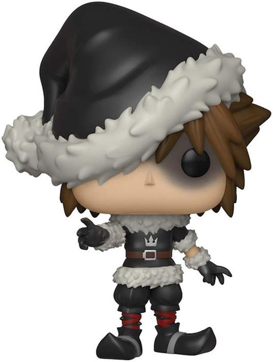 Pop Games Kingdom Hearts Sora Christmas Town Ltd Vinyl Figure New!