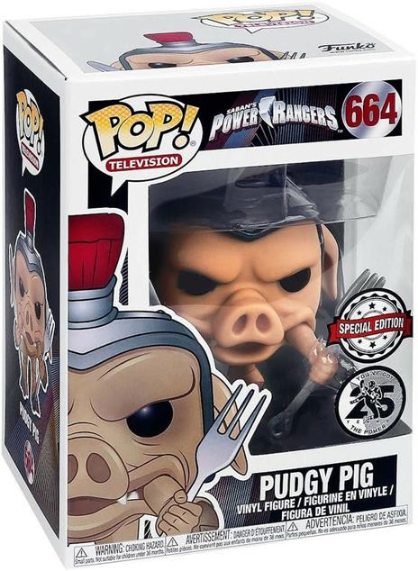 Pop! Tv: Power Rangers Pudgy Pig Le - 2