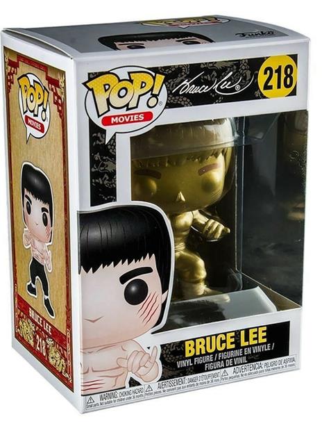 Pop Movies Game Of Death Bruce Lee Gold Special Vinyl Nuovo New - 3
