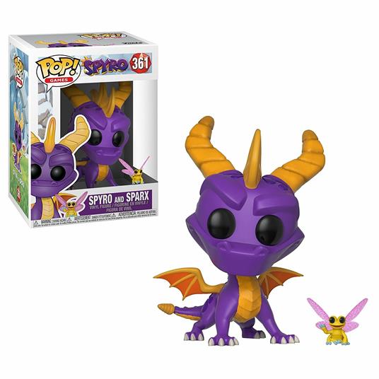 Funko POP! & Buddy. Spyro The Dragon. Spyro & Sparx - 4