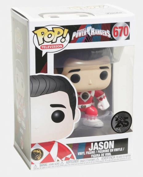 Funko Pop! Television. Power Rangers. Red Ranger. Jason - 2