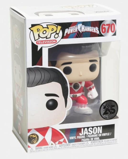 Funko Pop! Television. Power Rangers. Red Ranger. Jason - 2