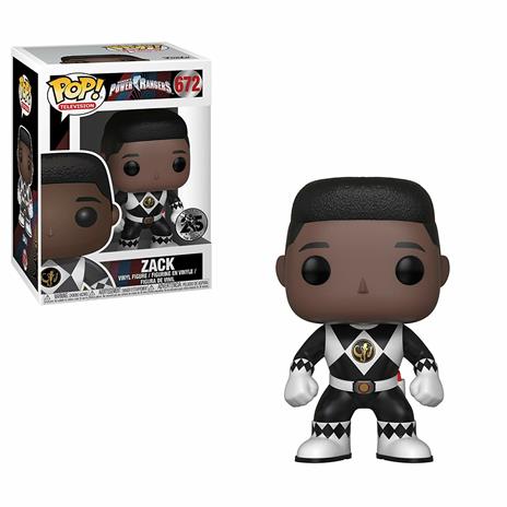 Funko Pop! Television. Power Rangers. Black Ranger. Zack