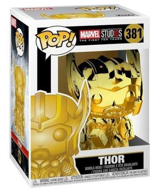 Funko POP! Marvel. Marvel Studio's 10Th Anniversary. Thor. Chrome - 2