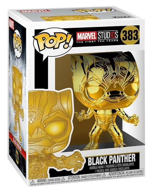 Funko POP! Marvel. Marvel Studio's 10Th Anniversary. Black Panther. - 2