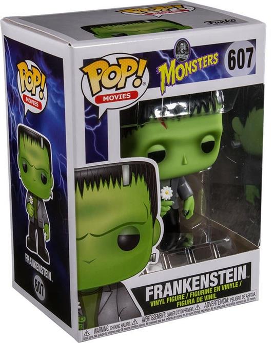 Pop Movies Universal Monsters Frankenstein With Flowers Vinyl Figure New! - 3