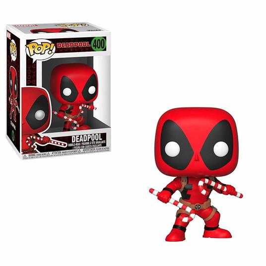 Funko POP! Marvel. Holiday. Deadpool with Candy Canes - 4
