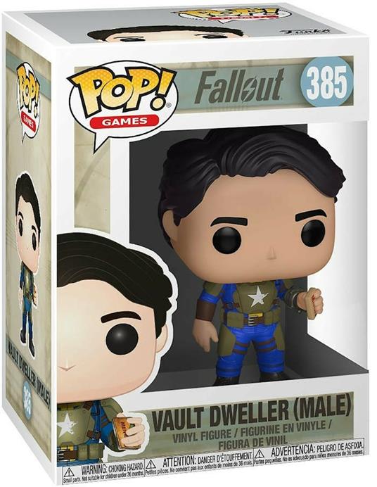 Pop Games Fallout Vault Dweller Male Ltd Vinyl Figure New! - 3