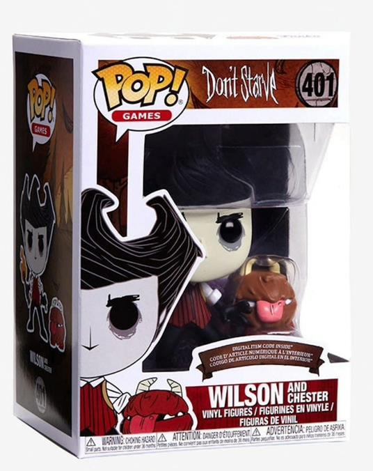 Funko Pop! & Buddy. Don'T Starve. Wilson W/ Chester - 2