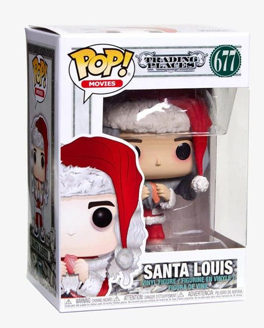 Funko Pop! Movies. Trading Places. Santa Louis W/Salmon - 2