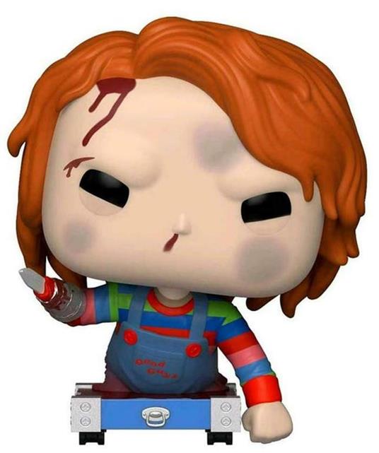 Pop Movies Horror Child's Play Chucky On Cart Le Vinyl Figure