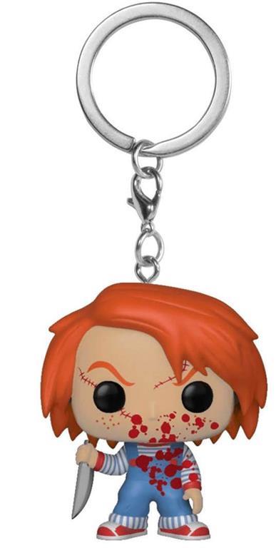 Pocket Pop Keychain Portachiavi Horror Bloody Chucky Mini Figure New!