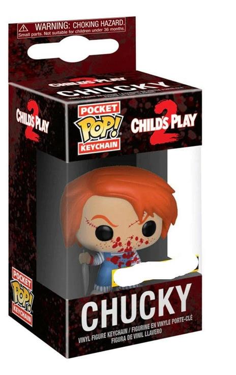 Pocket Pop Keychain Portachiavi Horror Bloody Chucky Mini Figure New! - 3