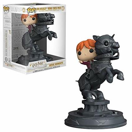 Funko Movie Moment. Harry Potter. Ron Riding Chess Piece