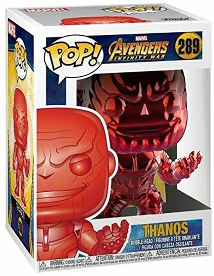 Marvel Funko Pop! Avengers Infinity War Thanos Bobble-Head Vinyl Figure 289