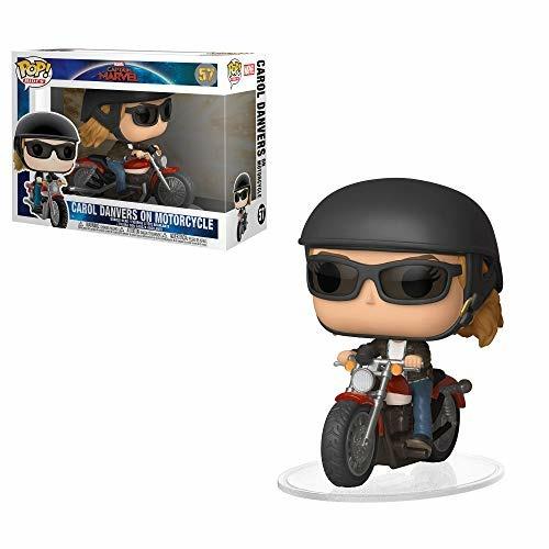 Funko Pop! Ride. Captain Marvel. Carol Danvers On Motorcycle