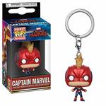 Funko Pop! Keychains. Marvel. Captain Marvel. Captain Marvel W/ Helmet