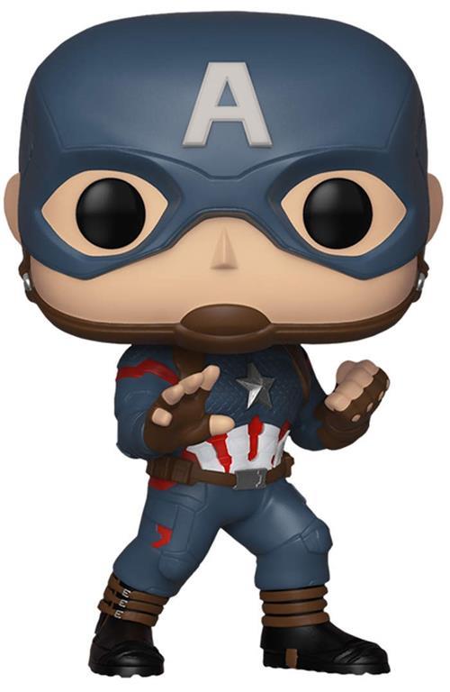 Funko Bobble Head Pop Avengers Endgame Captain America Le Figure - 2