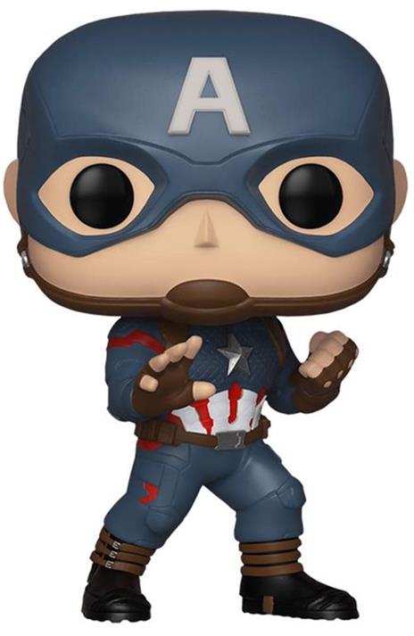 Funko Bobble Head Pop Avengers Endgame Captain America Le Figure