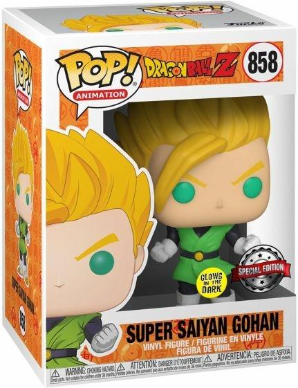 Dragon Ball Z Funko Pop! Animation Super Saiyan Gohan Vinyl Figure 858