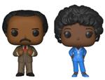 Pop Tv The Jeffersons George & Louise Jefferson 2 Pack Vinyl Figure New!