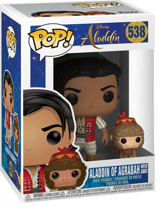 Funko Pop! Disney. Aladdin con Abu - 2