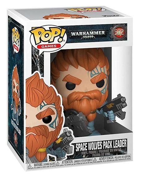 Funko Pop! Games. Warhammer 40K. Space Wolves Pack Leader - 2