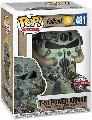 Fallout 76 T-51 Power Armor Vinyl Figure 481 Unisex Funko Pop! Standard Vinile Ed. Limitata - 2