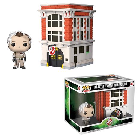 Funko Pop! Town. Ghostbusters. Peter W/ House - 4