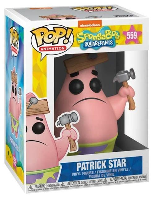 Funko Pop! Animation. Spongebob. Patrick W/ Board - 2