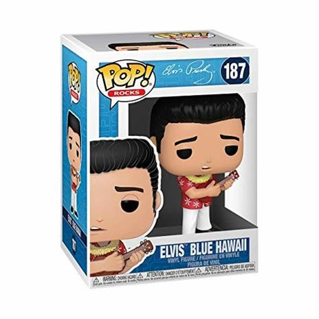 Elvis Presley Funko Pop! Rocks Elvis Blue Hawaii (Vinyl Figure 187) - 2