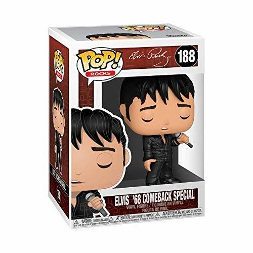 Elvis Presley Funko Pop! Rocks Elvis '68 Comeback Special (Vinyl Figure 188) - 2