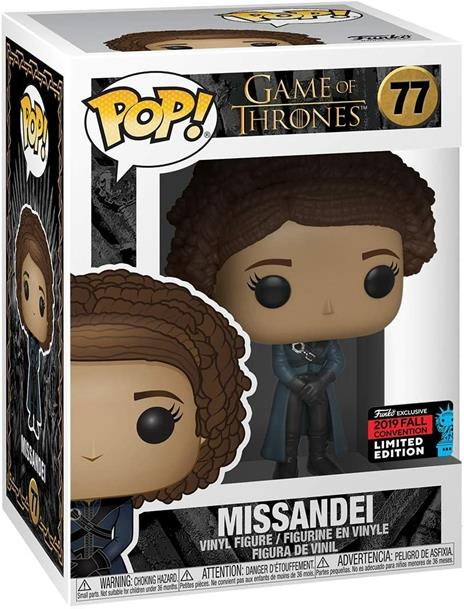 Game Of Thrones - Pop Funko Vinyl Figure 77 Missandei Lcg19 Excl - 2