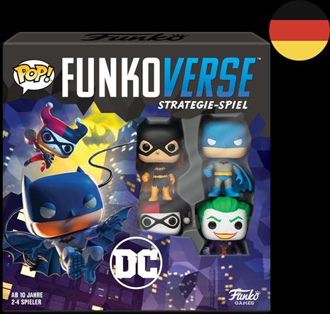Funkoverse Base Set Funkoverse: Dc Comics 100 4-Pack (German) Funko 43463 - 3
