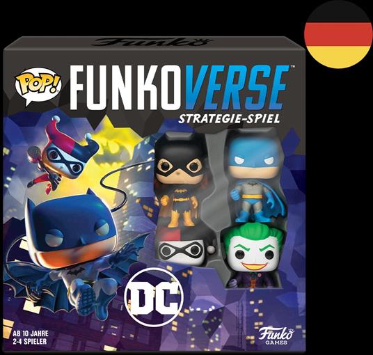 Funkoverse Base Set Funkoverse: Dc Comics 100 4-Pack (German) Funko 43463 - 3