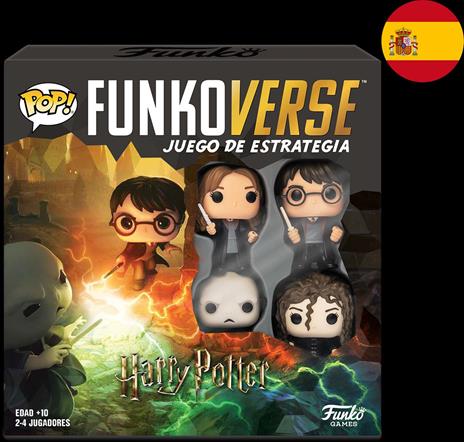 Funkoverse Base Set Funkoverse: Harry Potter 100 4-Pack (Spanish) Funko 43478 - 2