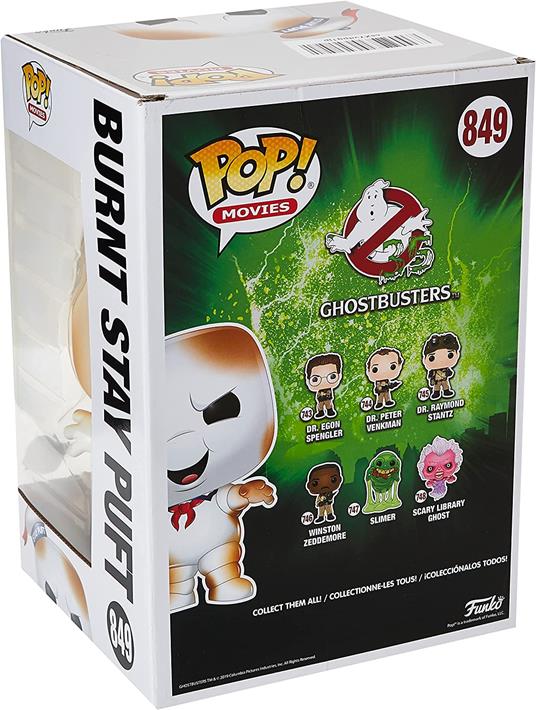 Pop Figura Ghostbusters Burnt Stay Puft 25cm Funko - 4