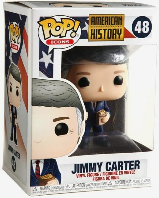 American History Funko Pop! Icons Jimmy Carter Vinyl Figure 48