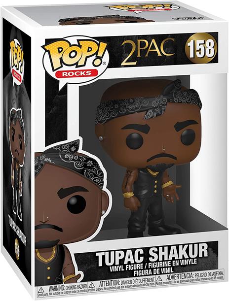 POP Rocks: Tupac - Vest con Bandana - 3