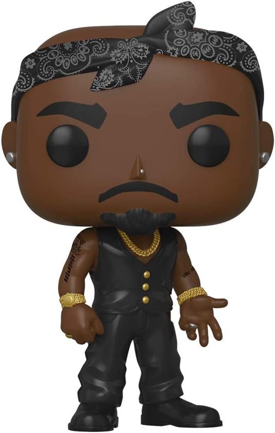 POP Rocks: Tupac - Vest con Bandana - 6