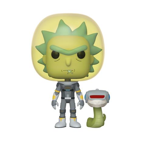 Funko POP! Animation: Rick & Morty Space Suit Rick W/ Snake
