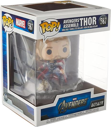 Pop Figura Deluxe Avengers Thor Assemble Esclusiva Funko - 3