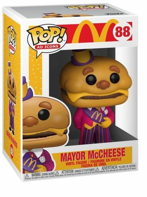 McDonalds Funko Pop! Ad Icons Mayor McCheese Vinyl Figure 88