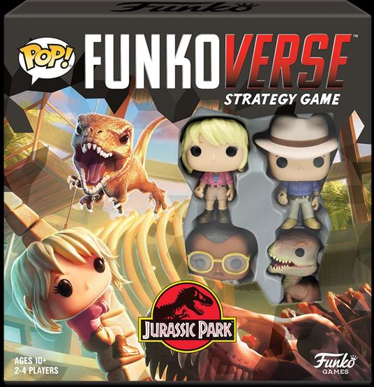 Funkoverse Base Set Funkoverse: Jurassic Park 100 4-Pack Funko 46066 - 2